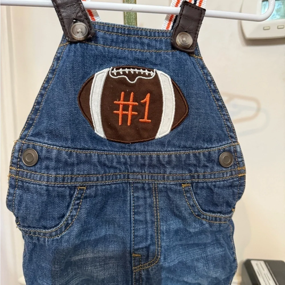 NWT Children’s Place Football Shortalls